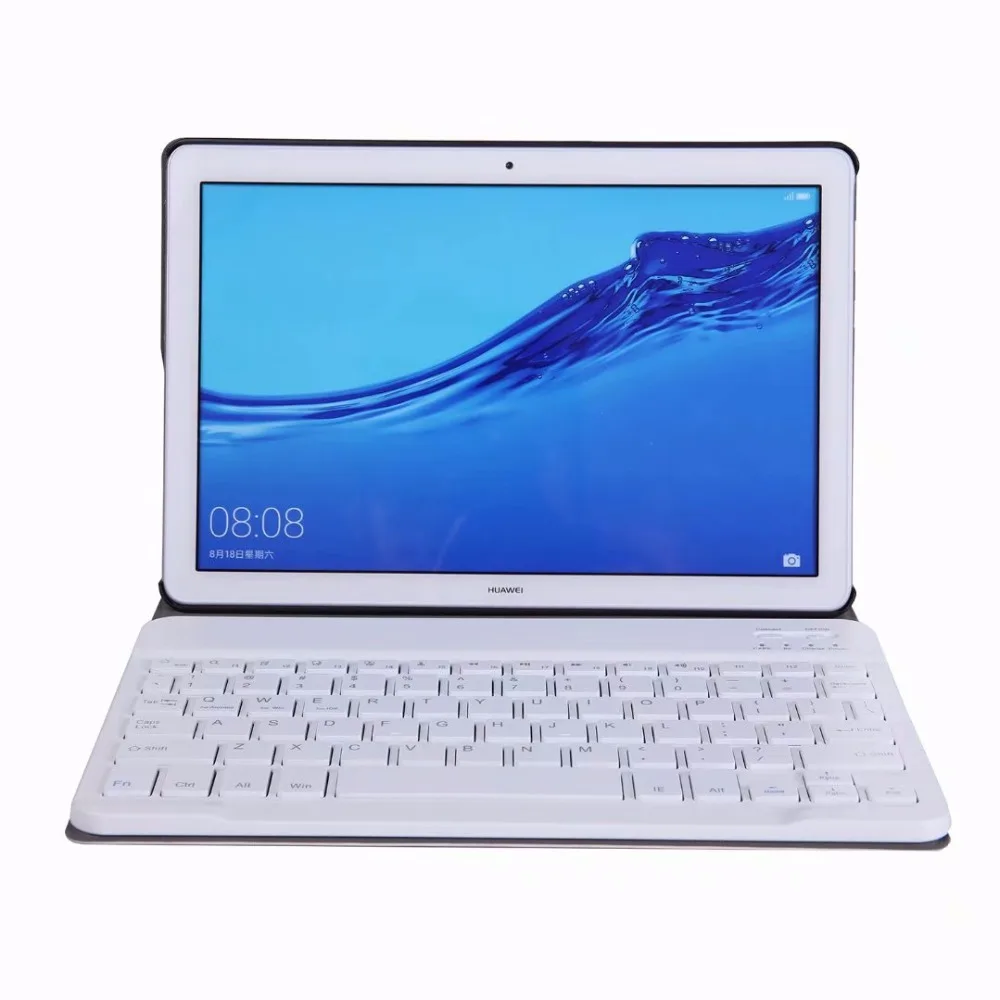 Чехол для huawei MediaPad T5 10 AGS2-W09 AGS2-L09 AGS2-L03 10,1 ''ультра тонкий съемный Беспроводной Bluetooth клавиатура чехол+ подарок