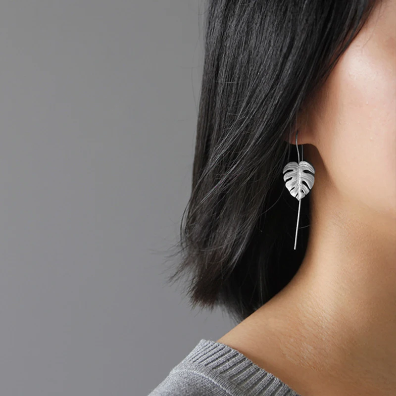 Lotus Fun Настоящее серебро 925 проба ювелирные изделия ручной работы Креативные