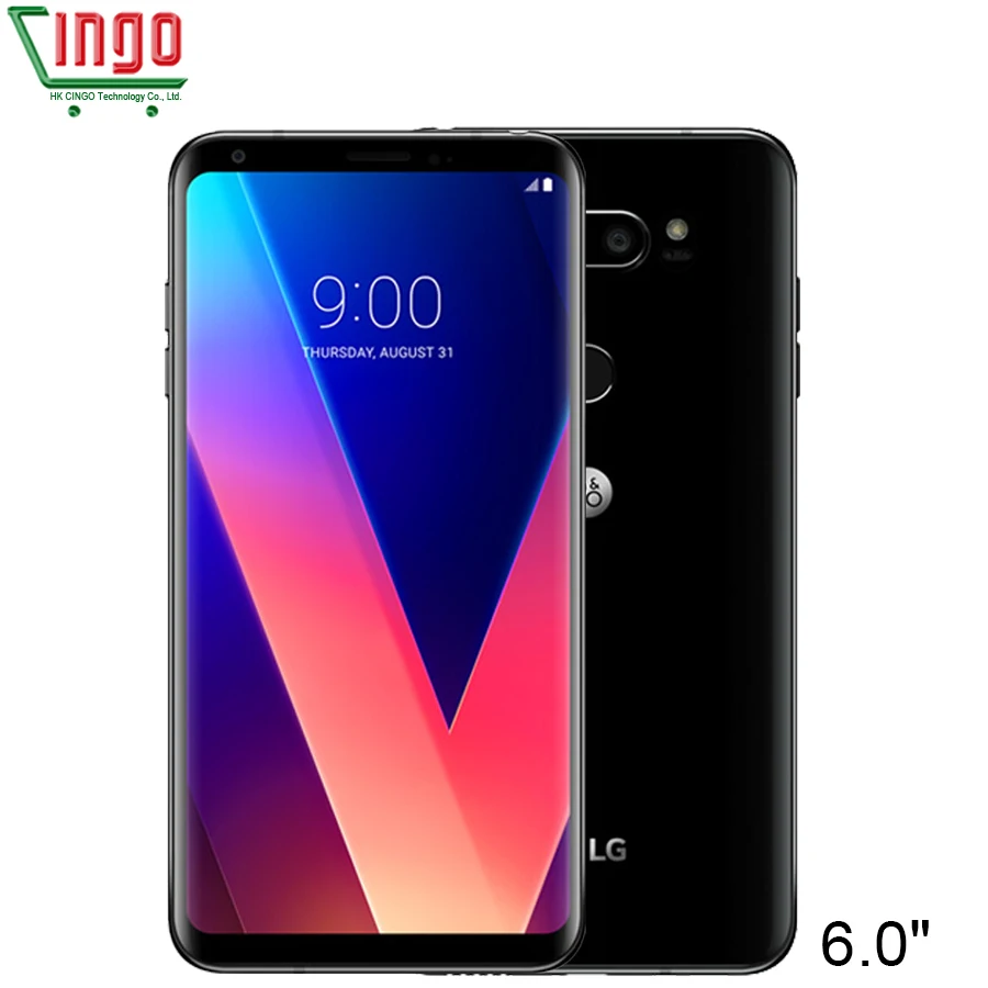 Разблокированный мобильный телефон LG V30 Plus H930DS 4G LTE RAM 4 Гб ROM 128 ГБ Android Dual Sim Octa Core 6," 16 МП и 13 МП 3300 мАч