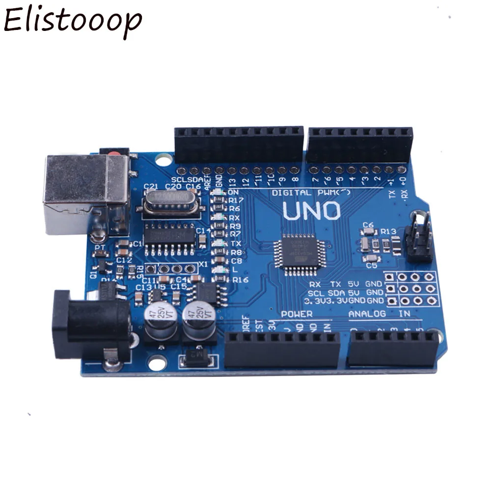 1 Набор uno r3 MEGA328P ATMEGA16U2 (с логотипом) для Arduino совместимый с USB кабелем | Электроника