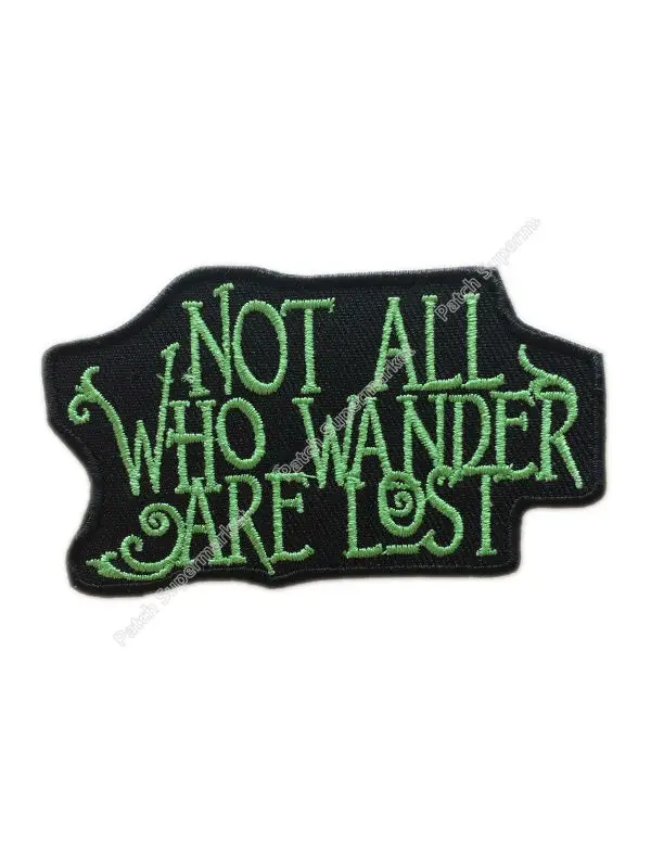 Не все те кто бродят теряют заплатки Забавный слоган горячая удочка Тяговая