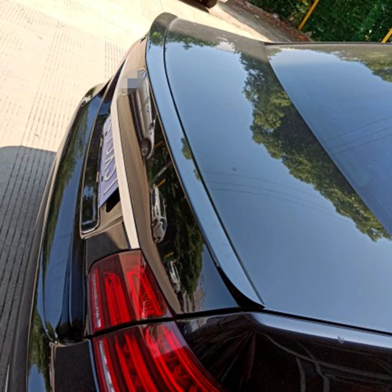 Для Mercedes-Benz W212 E320 E260 E300 E63 Спойлер ABS Материал заднего крыла для 2008 2009 2010 2011 2012 2013 W212 4 двери
