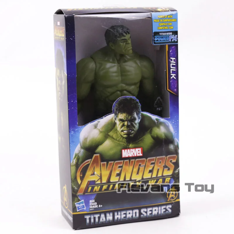 Marvel Titan Герой Мстители танос Черная пантера Капитан Америка Тор Железный человек паук халкбастер Халк фигурка 1" 30 см