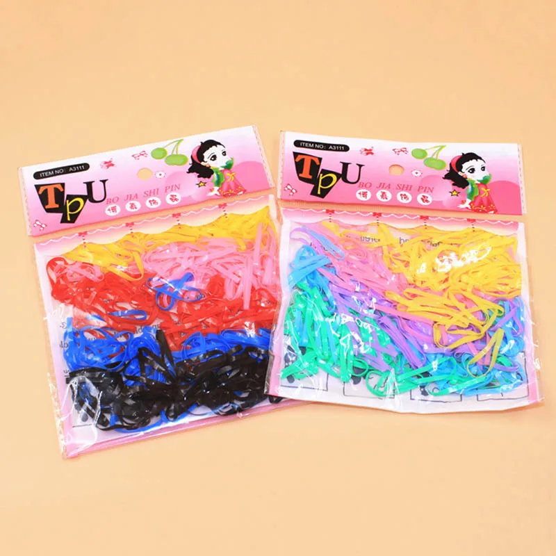 Цветная резинка для груминга 2 упаковки заколка волос аксессуары прочные резинки