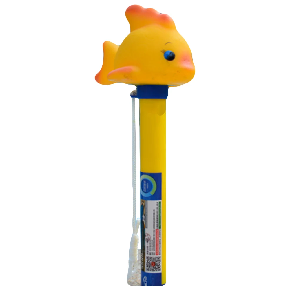 Mini Cartoon Duck Whale Fish Tortoise Head Floating Swimming Pool Thermometer | Игрушки и хобби