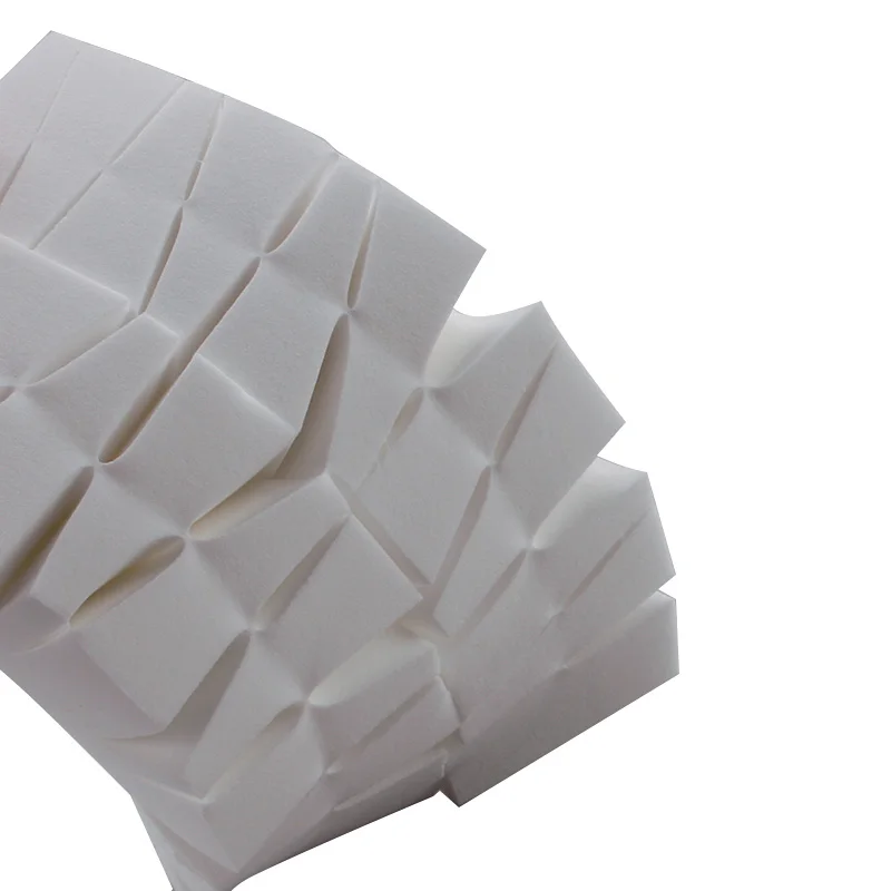 24 шт./компл. клиновидный косметический спонж для лица на танкетке треугольная