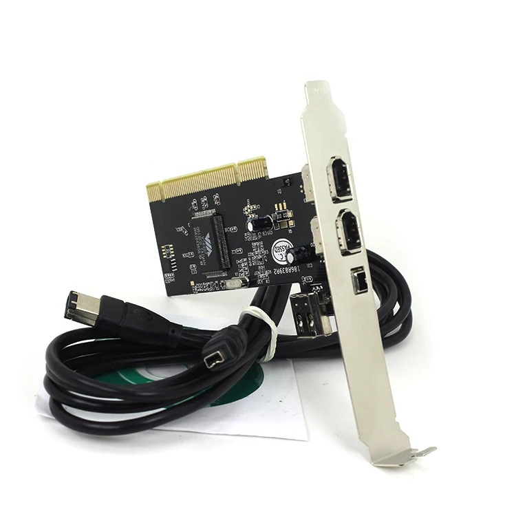 3 Порты Firewire IEEE 1394 4/6 Pin PCI до DV карты контроллера Карта видеозахвата адаптер для HDD