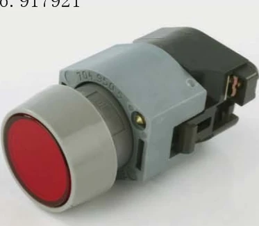 

[ZOB] Switzerland EAO 704.030.5 green illuminated pushbutton reset switch 704.060.6 self-locking hole 22.5 --2PCS/LOT
