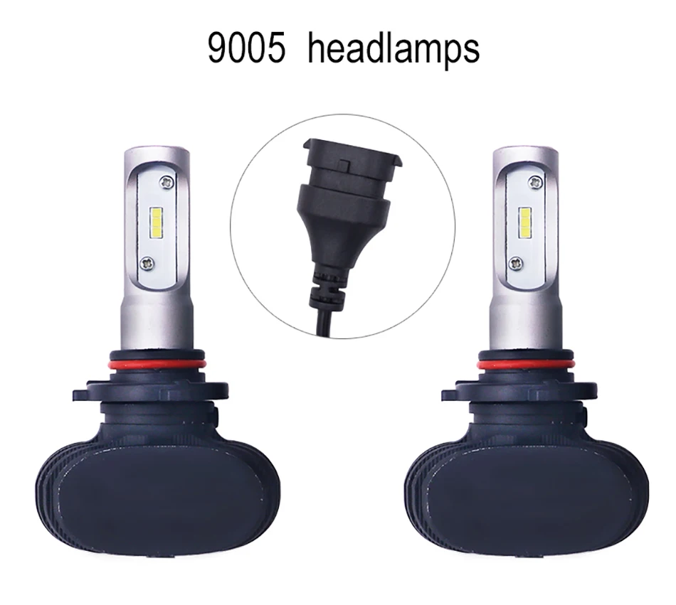 CARCTR 8000LM 6500K H1 H3 H11 H8 H9 H27 H10 H13 H7 светодиодный свет фар автомобиля H4 светодиодный лампы 9006 HB1 HB5 9008 светодиодный CSP 50W 12V 24V