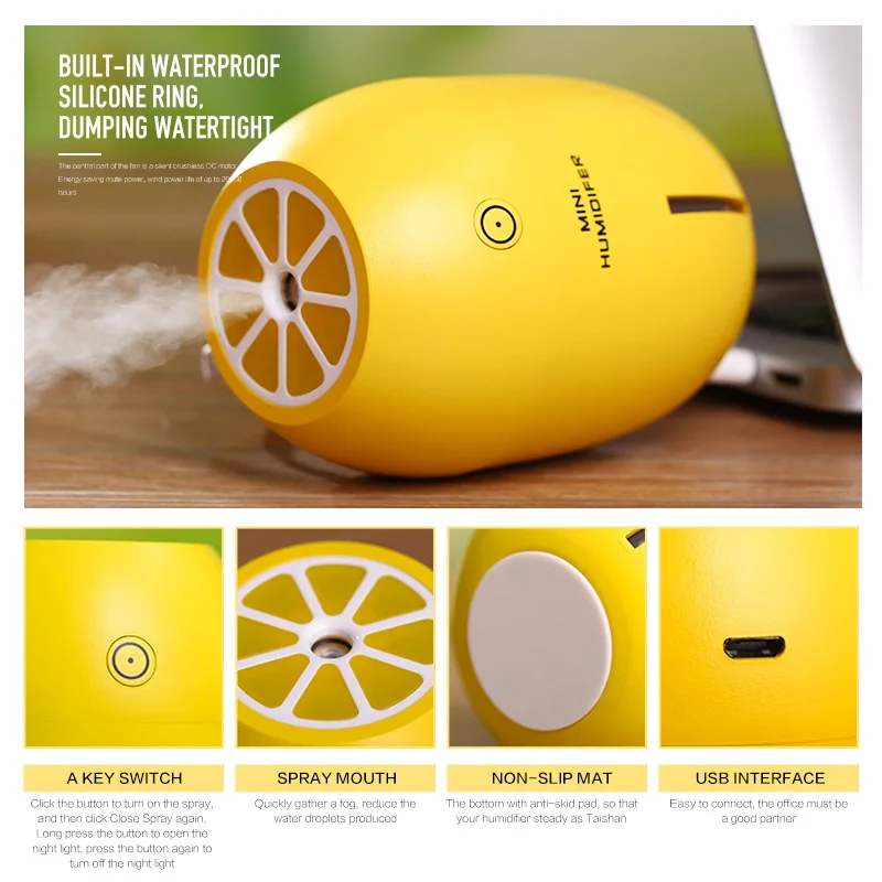 Ультразвуковой USB распылитель эфирных масел для ароматерапии|cool mist humidifier|mist