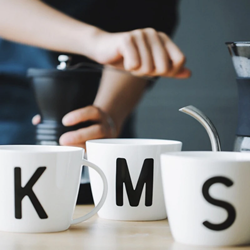 Креативная кружка с надписью для мужчин и женщин Мужская кофейная чашка завтрака