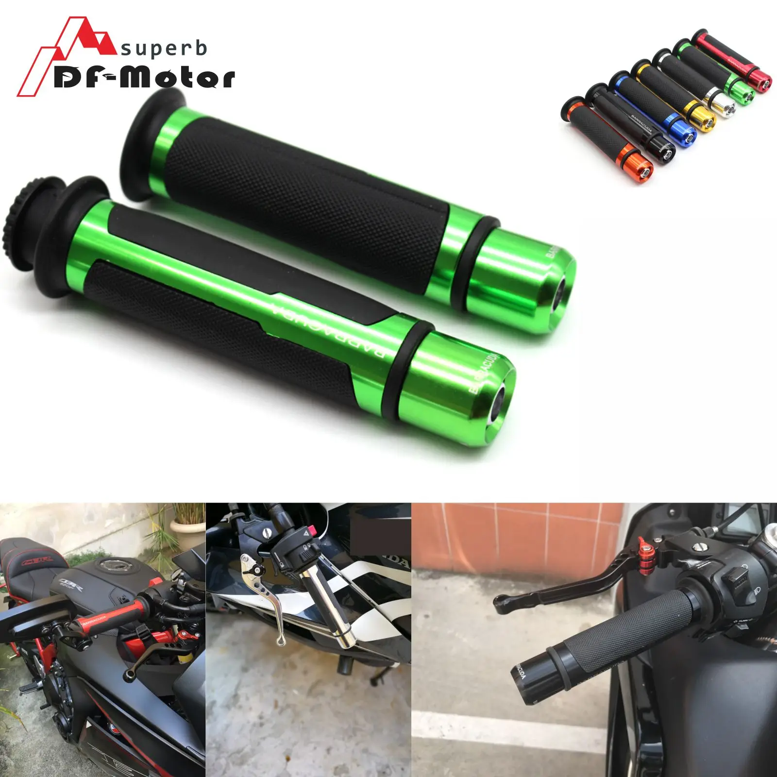Руль для мотоцикла 7/8 &quot22 мм аксессуары мотоциклов ручки руль Kawasaki Ninja ZX10R ZX 14 Z1000SX