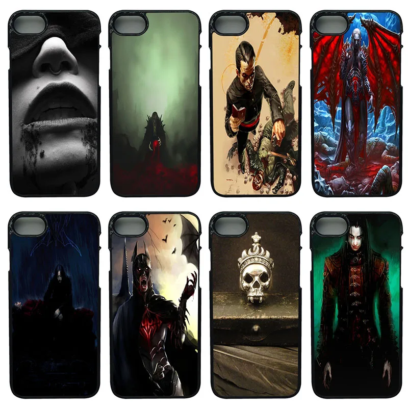 The Vampire Diaries Cell Phone Case Hard Plastic Cover Protect for iphone 8 7 6 6S PLUS X 5S 5C 5 SE 4 4S iPod Touch Shell |