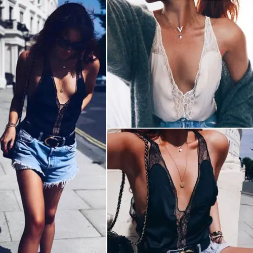 Женский кружевной жилет топ без косточек 2018|Майки| |