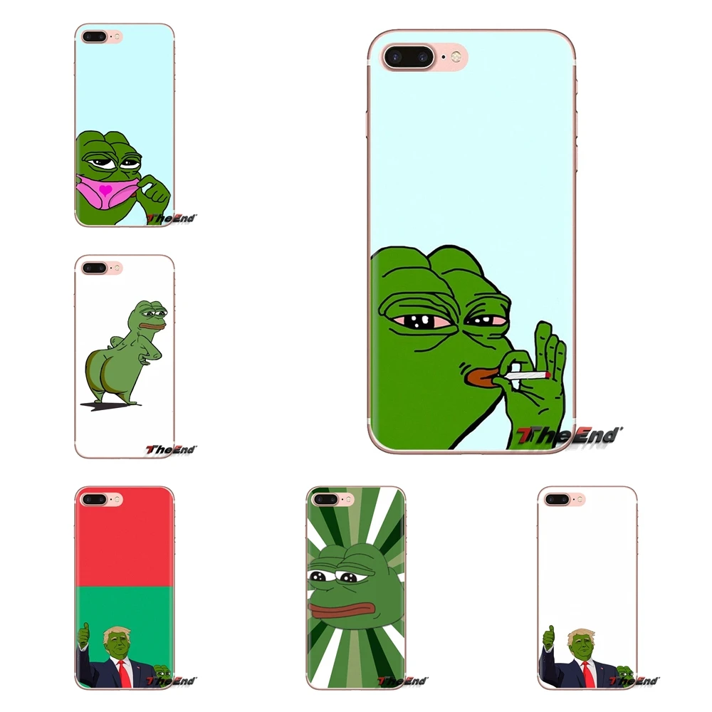 Для Oneplus 3T 5T 6T Nokia 2 3 5 6 8 9 230 3310 1 7 Plus 2017 2018 прозрачный ТПУ Корпус милый лягушка Meme