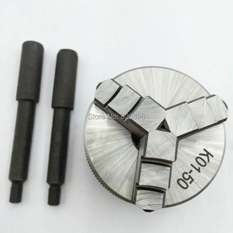 3-кулачковый ручной самоцентрирующийся токарный патрон 50 мм 2-дюймовый