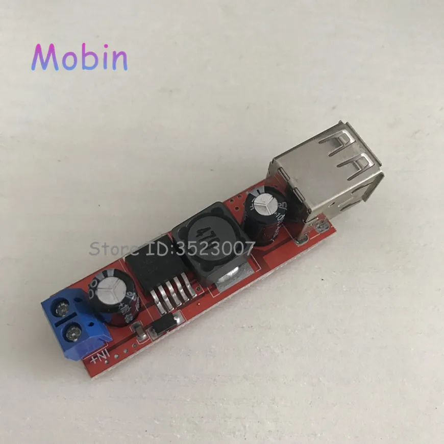 Понижающий преобразователь с двумя USB портами 20 шт./лот от 6 в 40 до 5 В 3 А|Запасные