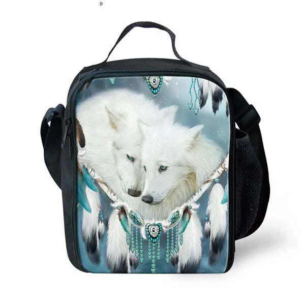 INSTANTARTS Фиолетовый Космические звезды галактика волк школьная сумка для подростков девочек мальчиков детей 3 шт. набор рюкзак Mochila школьный рюкзак - Цвет: HK1164G