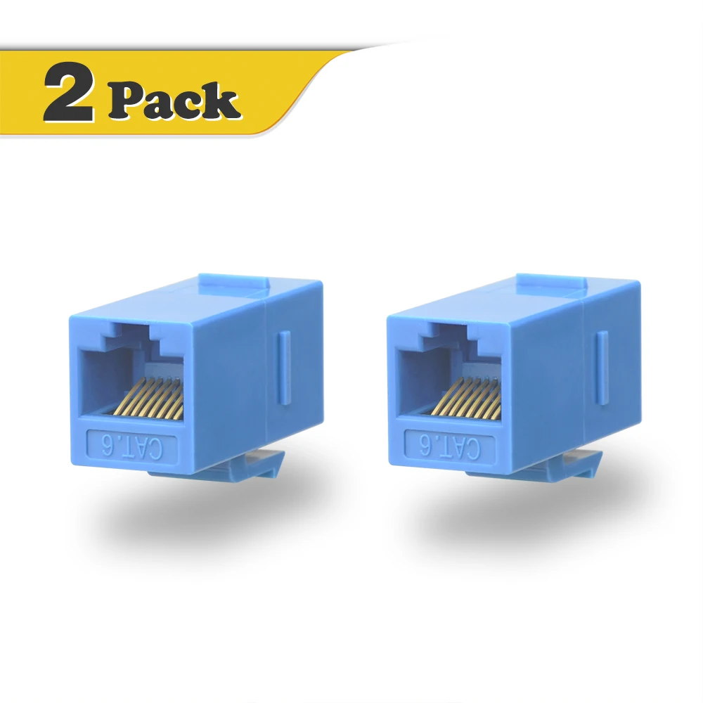Vce 2 шт. RJ45 CAT6 сети keystone jack проходной Женский UTP Cat6 Keystone |