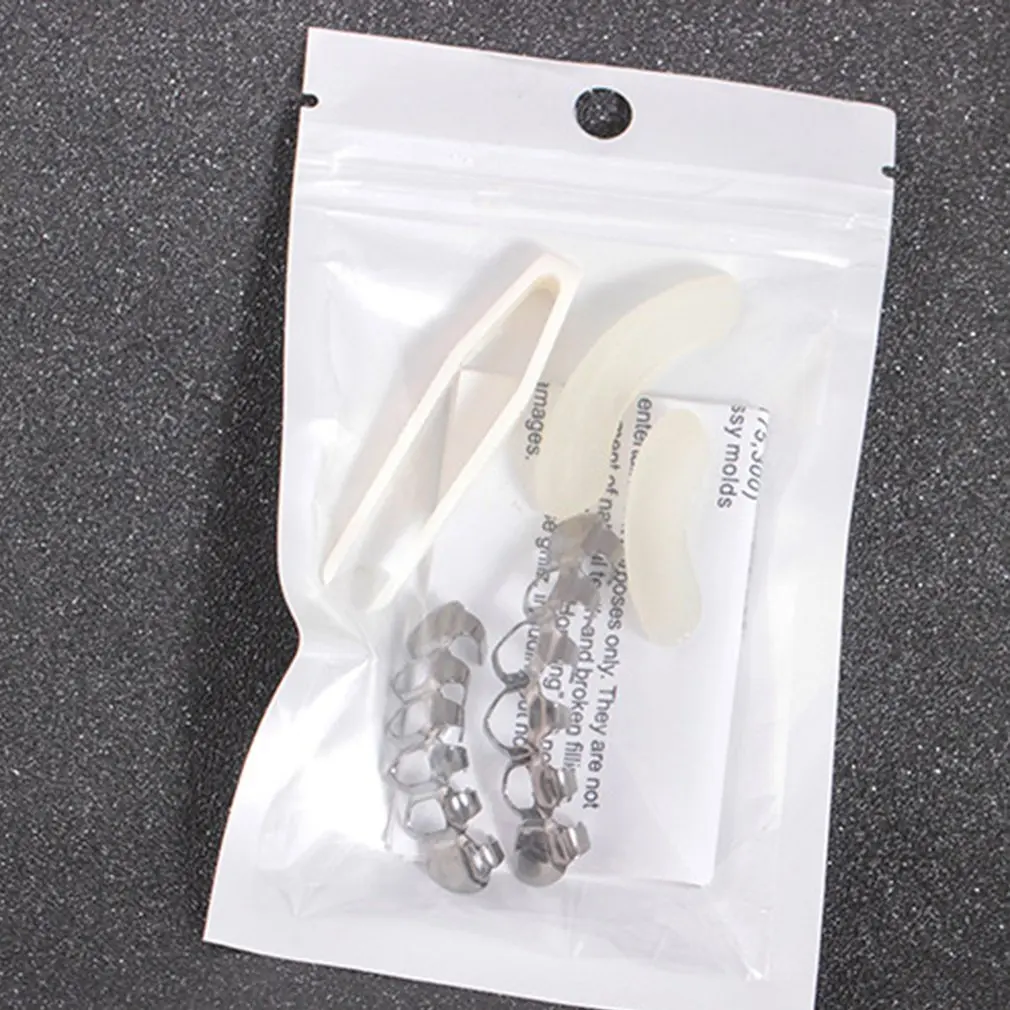 Новый модный тренд хип хоп металлический протез рок н ролл полый дизайн