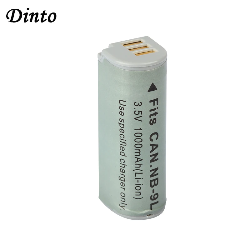 Dinto 1000 мА/ч NB-9L NB9L Перезаряжаемые Камера Батарея объектива Цифрового Фотоаппарата