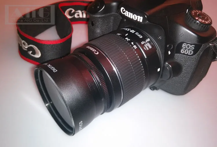 0.45X Широкий формат Камера Макро фильтр для объектива 52 мм для Nikon D3100 D3200 D3300 D5000 D5100 D5200 D5300 D5500 с AF-S фирменнй переходник для объектива Canon 18-55 мм объектив