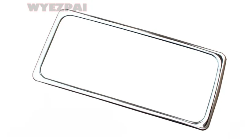 Нержавеющая сталь автомобильная рамка держателя стакана воды накладка наклейка для Skoda Octavia MK3 A7 2015|stickers