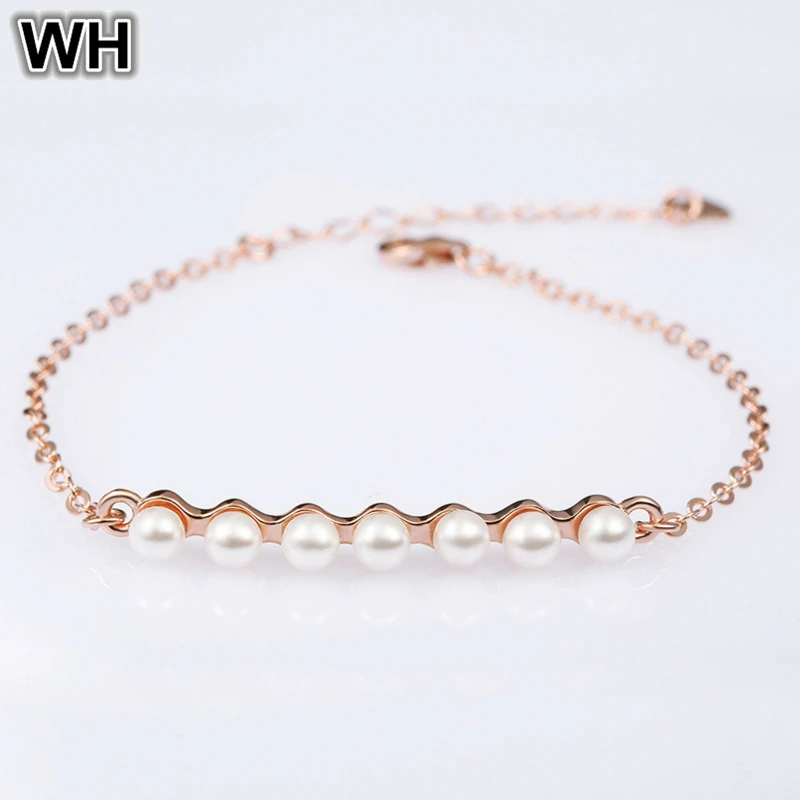 Романтический 2016 женщины ювелирные изделия роуз позолоченные много пресной воды