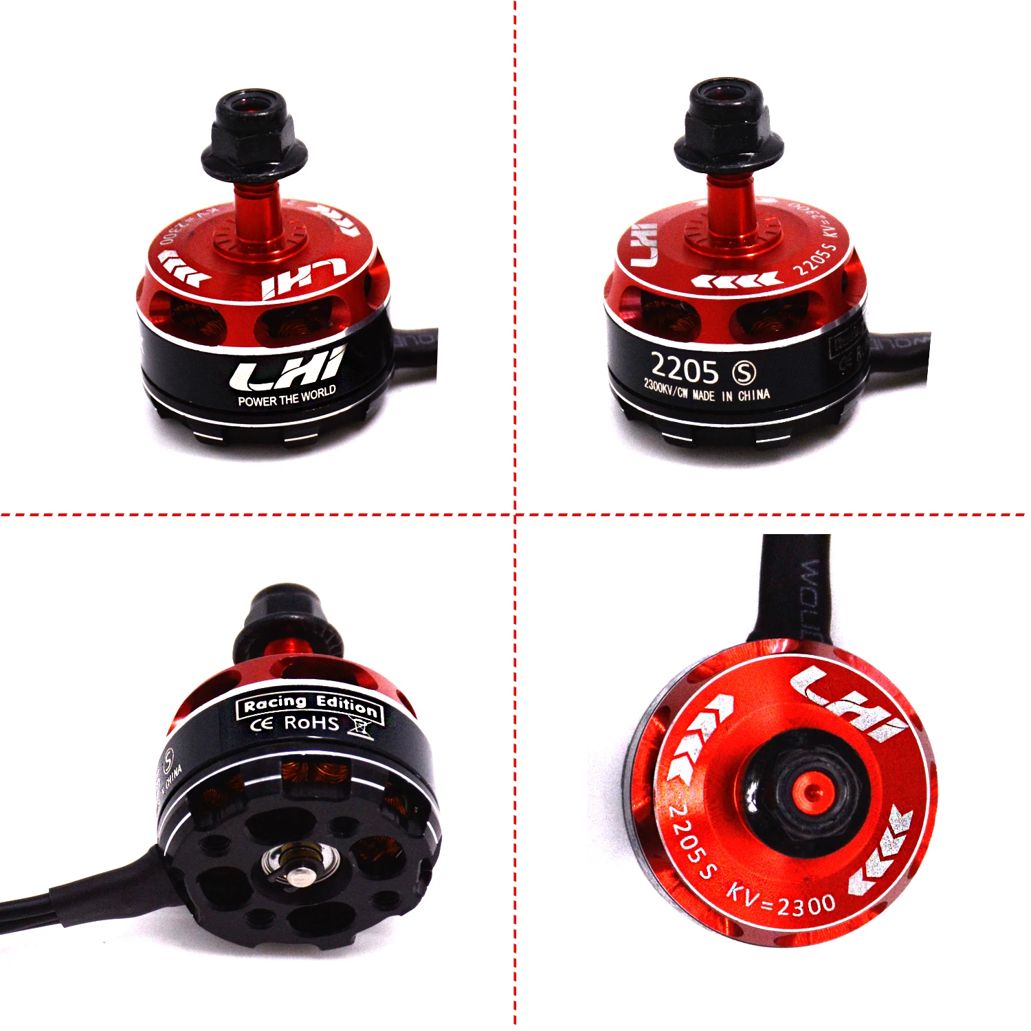 Новый F4 Mini FC с 4 шт. RS20A Blheli S 2 4S ESC + LHI 2205 s мотор из углеродного волокна FPV Гоночная