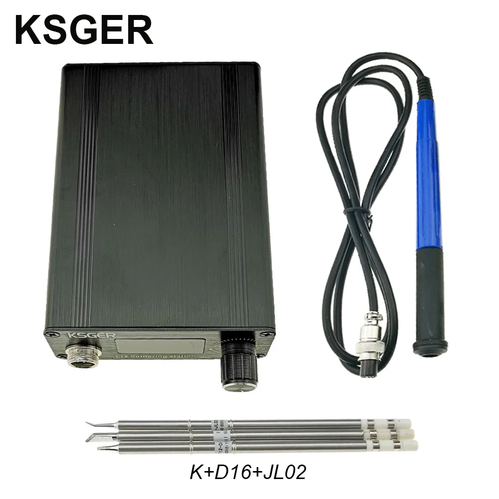 SET 3 KSGER T12 русская паяльная станция STM32 OLED T12 паяльник советы FX9501 ручка сварочные инструменты Алюминиевый сплав чехол DIY наборы - Цвет: SET 3