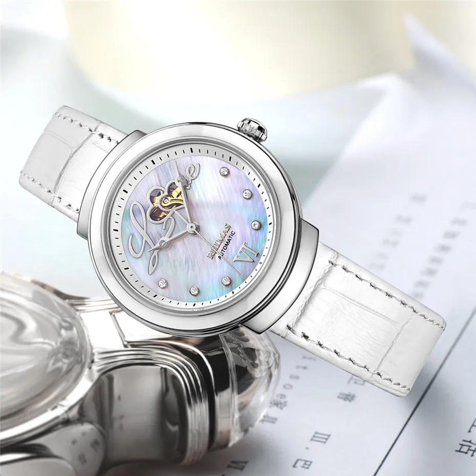 Montre Femme автоматические часы для женщин Топ Роскошные Брендовые женские платье 2021