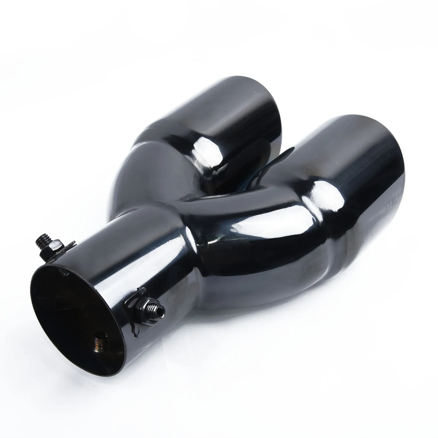 63 мм 2 5 на входе двойной ствол выход автомобиля задний глушитель выхлопной трубы