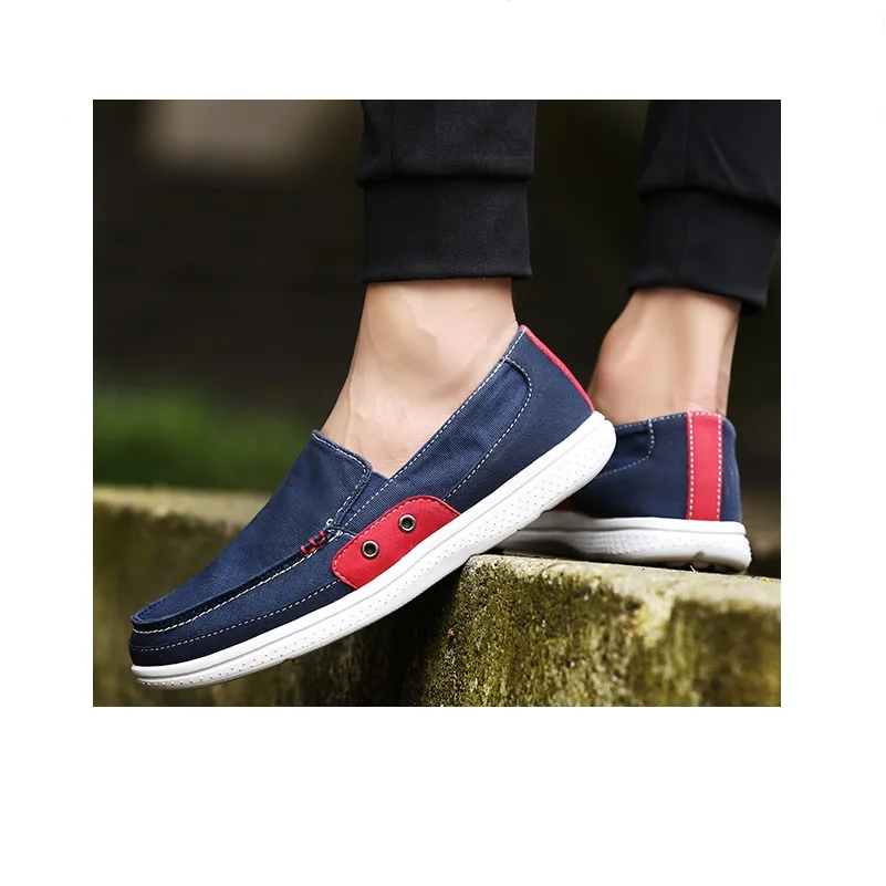 Big Size 39-48 Male Fashion Ultra-light Autumn Men Canvas Shoes Leather Casual Mens Vulcanized Breathable Shoe Flat Sneakers tn | Обувь