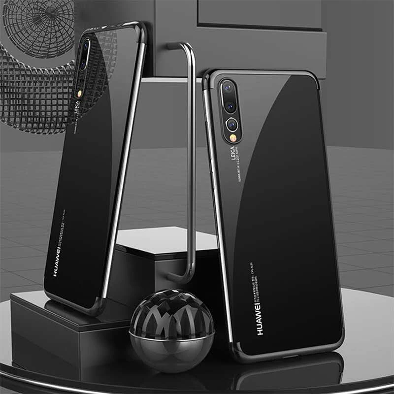 Plating TPU Phone Case for Huawei P20 Lite Mate 20 X Soft 3in1 Pro P8 P9 P10 P30 |
