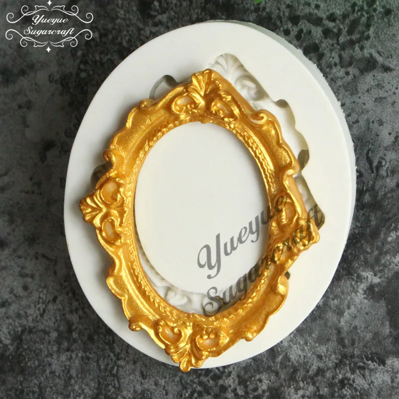 Yueyue Sugarcraft новейшая рамка силиконовая форма для помадки кружева торта