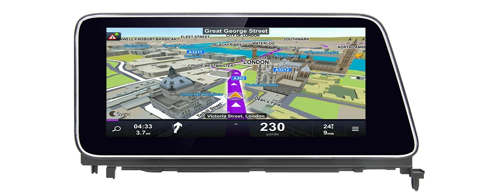 Автомагнитола 2 din gps Android навигация для Lexus RX 400h RX400h~ AUX Стерео Мультимедиа сенсорный экран стиль