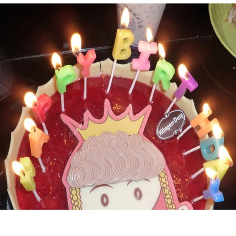 1 Компл. Около 42 Г Жарким Днем Рождения Свечи свободной От Табачного Дыма