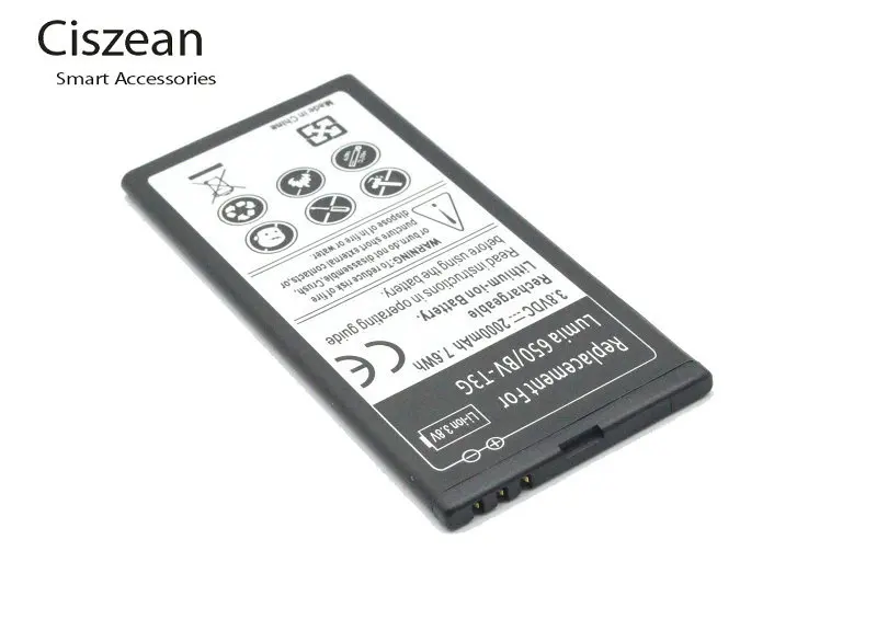 Сменный аккумулятор 2000 мА · ч/7 6 Вт ч для Microsoft Nokia lumia 650 универсальное зарядное
