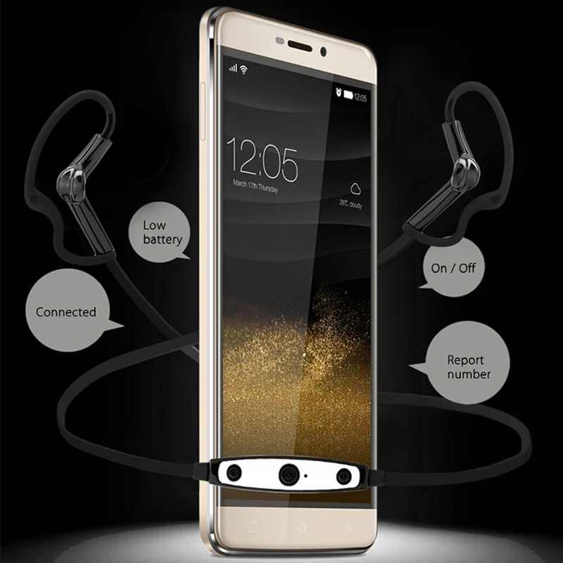 LemonMan BH1521 наушники спортивные bluetooth с крючком беспроводные 4 0 Беспроводная Bluetooth