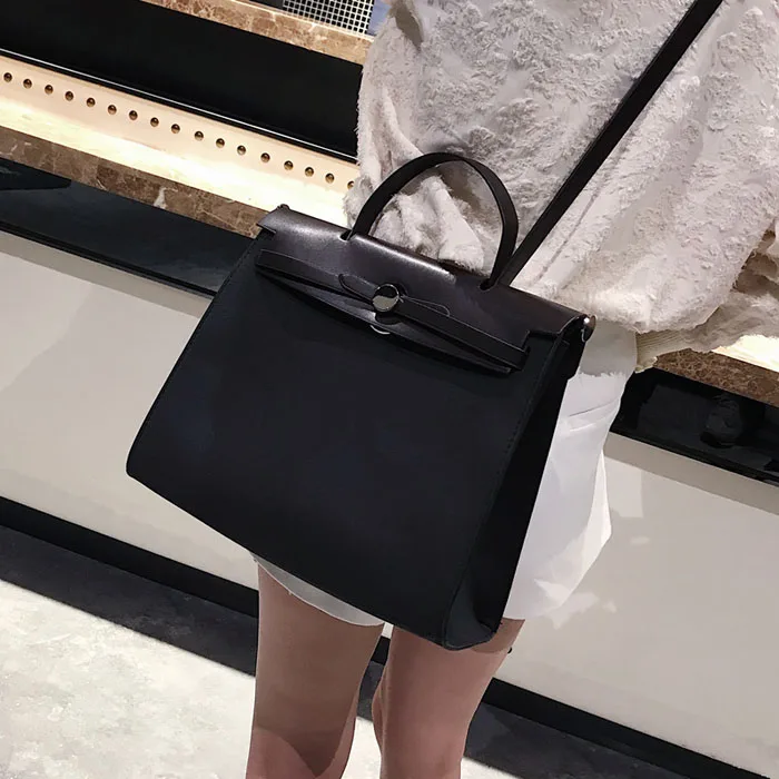 Дамские туфли из pu искусственной кожи Сумки большой Дамы Сумка квадратный