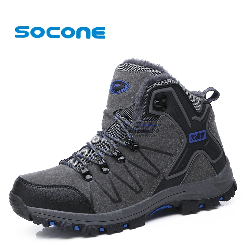 SOCONE/теплая женская обувь для пешего туризма уличная спортивная прогулок следы