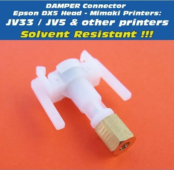 Коннектор демпфера DX5 с экологичным растворителем для Mimaki JV33 130 160 JV5 TS3 TS5 медный