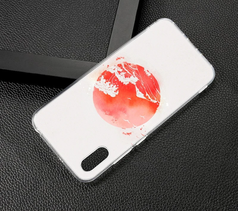 Мягкий силиконовый чехол с рисунком морской волны для Huawei Mate 10 20 Lite Pro Enjoy 8 9E Y6 Y5 2017