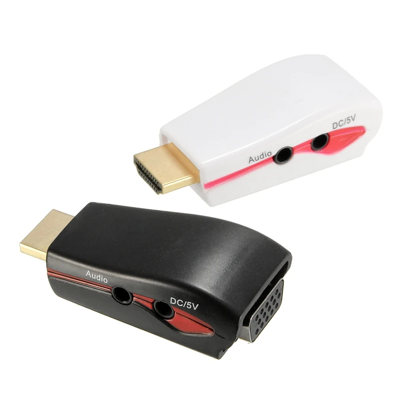 1 шт. адаптер конвертер для видеосъемки Папа VGA 1080P HDMI USB кабель питания PS3 XBO/X360 HD