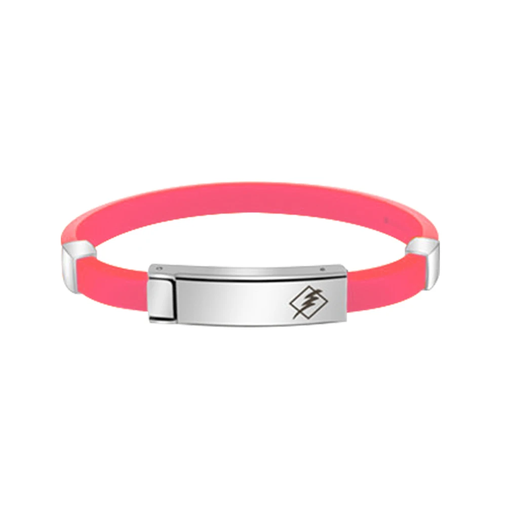 Спортивный электростатический балансировочный браслет из силикона пряжка ионов