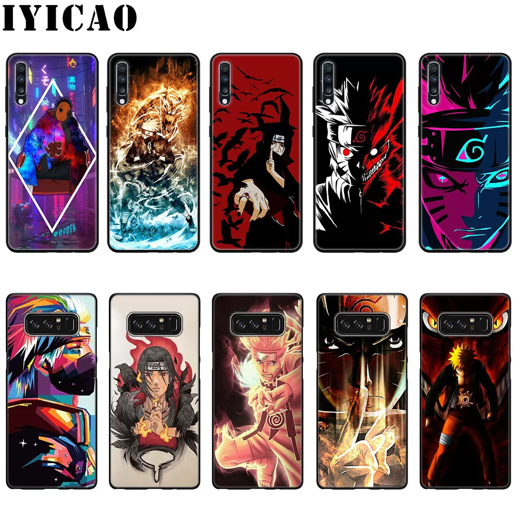 IYICAO Джирайя Минато Какаси Наруто Мягкий силиконовый чехол для телефона samsung Galaxy