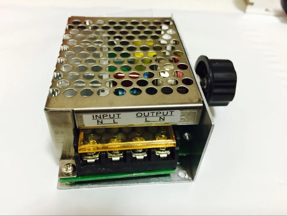 Регулятор напряжения Ajuste SCR 4000 Вт 220 В|scr voltage regulator|motor dimmerscr |