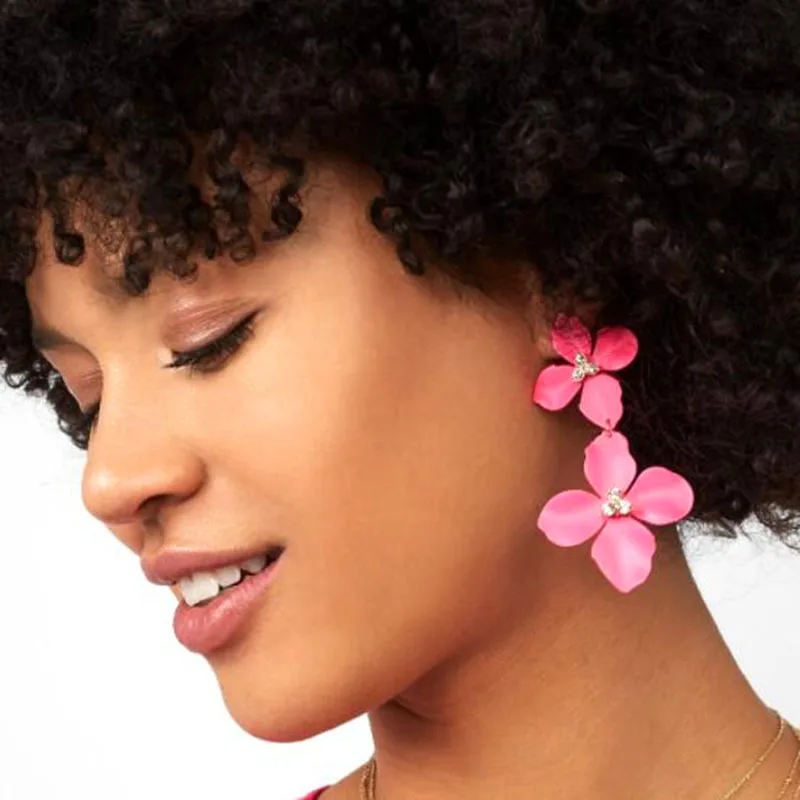 2019 богемное красные бусины кисточкой серьги для Для женщин большой бахромой