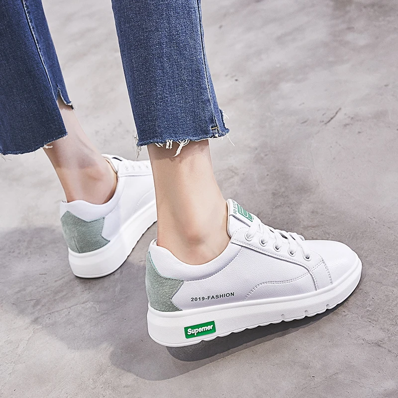 Маленькие белые туфли для девочек 2018 новая весенняя Корейская версия уличной