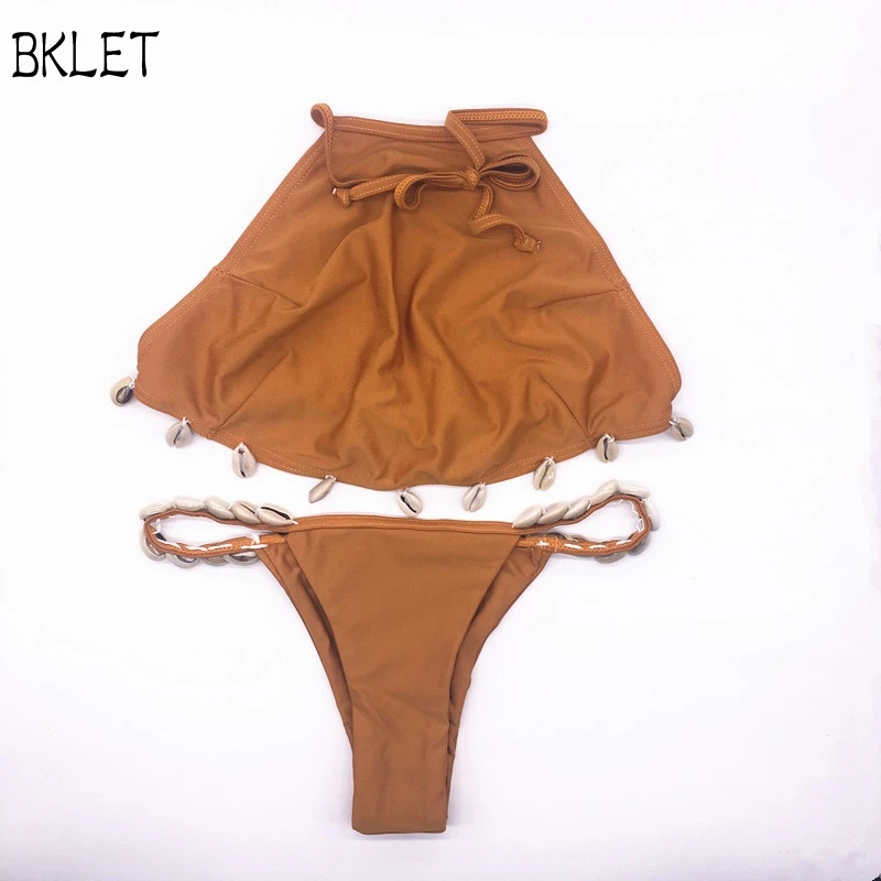 2018 новый летний стиль бикини сексуальный женский купальник с высокой горловиной